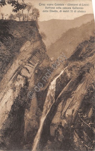 Cartolina erve sopra - cartolina, calolzio