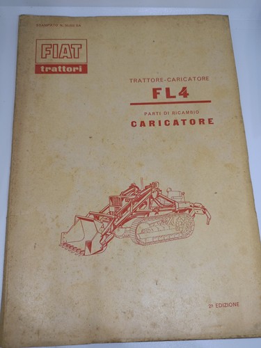 Fiat trattore caricatore - trattore, fl
