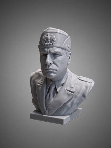 Busto mussolini - mussolini,