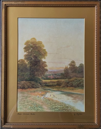 Paesaggio dipinto - , ad