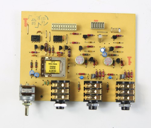Scheda originale studer - scheda,