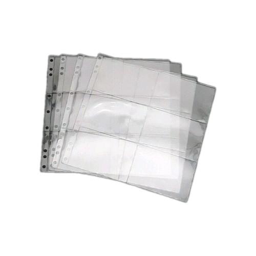 Fogli album con 6 - fogli, tasche