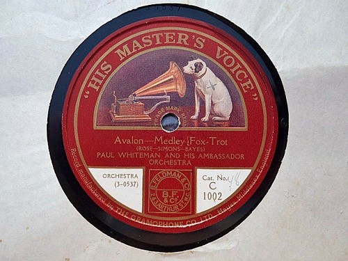 Paul whiteman avalon - whiteman, /