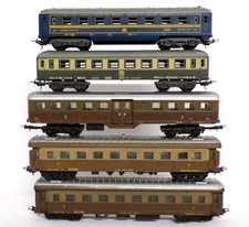 LIMA 5 pz CARROZZE LETTI - 1a CLASSE - 2a CLASSE FS - CIWL