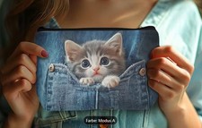 Borsa cosmetica GATTO gattino