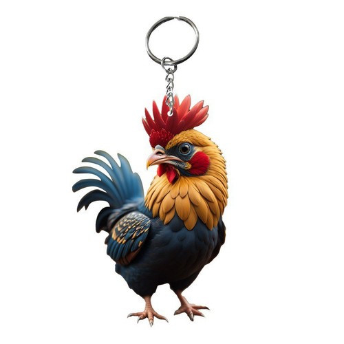 Ciondolo serie gallo pollo