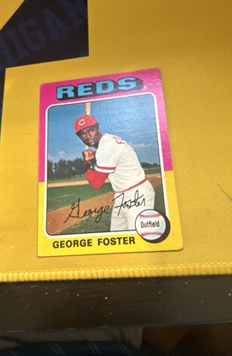 1975 topps george foster 87 - 1975,
