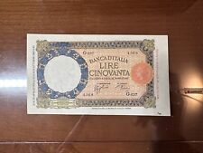 BANCONOTA LIRE 50 LUPETTA