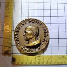 MEDAGLIA PAPA PAOLO VI ANNO