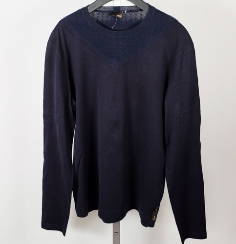 Fendi sweater shirt navy - fendi,