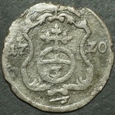 SASSONIA-POLONIA: 3 Pfennig