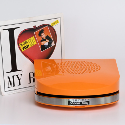 Grundig phono boy - -, arancione