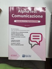 Alpha Test Comunicazione pacchetto x 3 libri, ottime condizioni