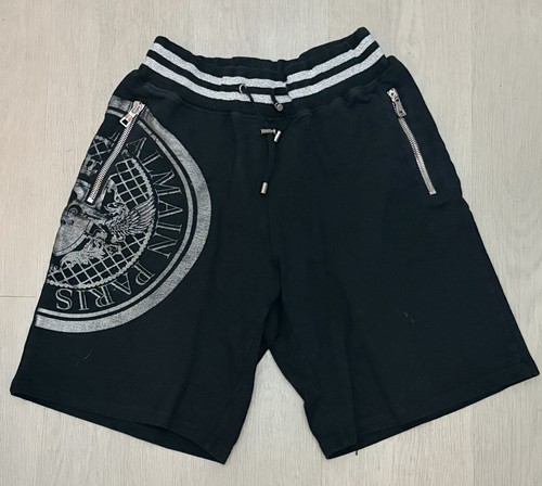 Pantaloncini felpati con logo