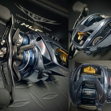 DAIWA【21 STEEZ A TW HLC 7.1R】R-H 7.1:1 GR Mulinello Baitcast Usato "Ex++"cond. Con scatola