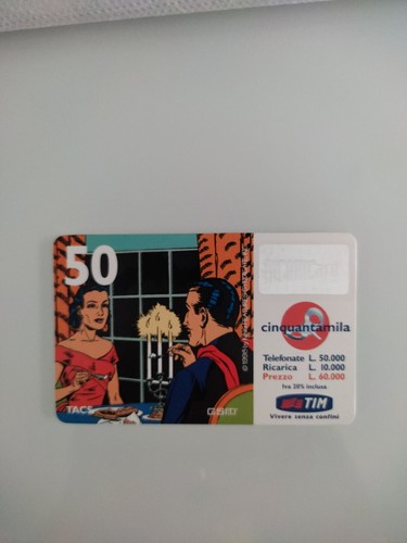 Scheda telefonica anni da - telefonica,