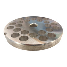 Piastra Tritacarne Inox Tre Spade TC 32 Foro 12 mm.