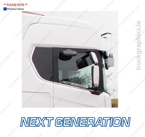 Adesivo scania next - adesivo, generation