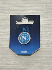 Spilla Giacca Ufficiale Ssc Napoli In Metallo Smaltato Logo Nuovo Originale