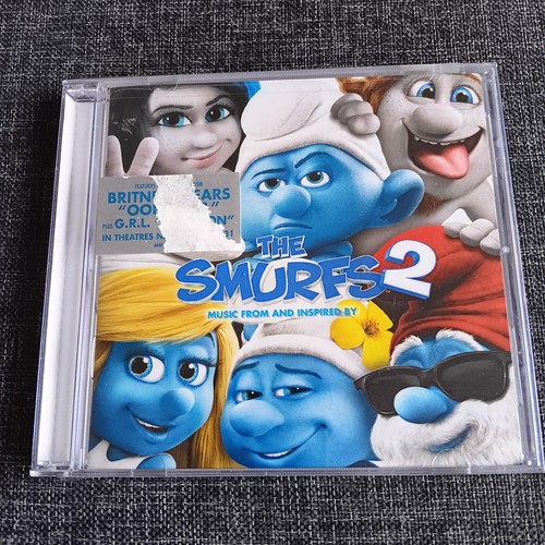 The smurfs soundtrack cd - smurfs, cd-