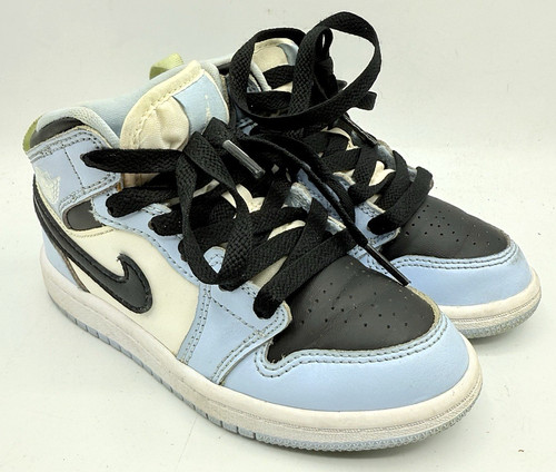 Nike air jordan mid - air, blu