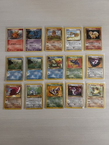 Lotto carte pokemon - , vintage