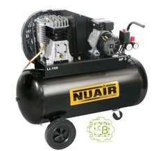 Compressore aria Nuair 100 lt 