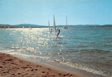 Cartolina San Teodoro Spiaggia La Cinta surf vele (Sassari)