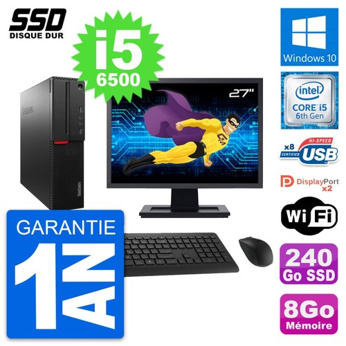 Lenovo m800 sff ecran - pc,