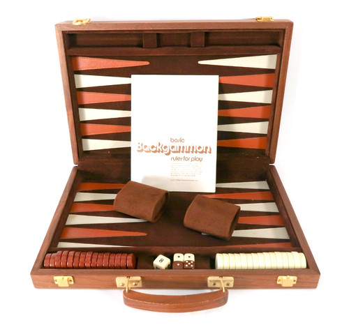 Set gioco tavolo backgammon - gioco, da