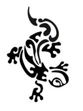 Gecko 2 Sticker personnalisé