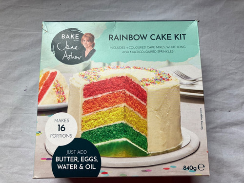 Jane asher rainbow cake kit - jane,