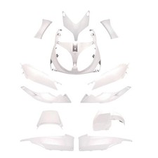 Kit Carene Completo Bianco Perla 12 Pezzi Yamaha TMAX T MAX 500 2004 2005 2006
