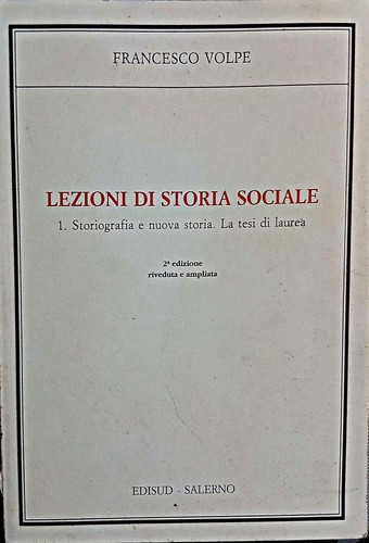 Lezioni storia sociale - lezioni,