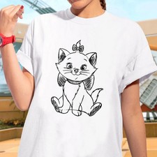 T-shirt bianca Disney Marie