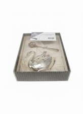 Zuccheriera Silver Plated Cigno Argento 1000 Luxury Idea Regalo Vintage ILCAR
