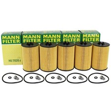 5 filtri olio Mann + vite per
