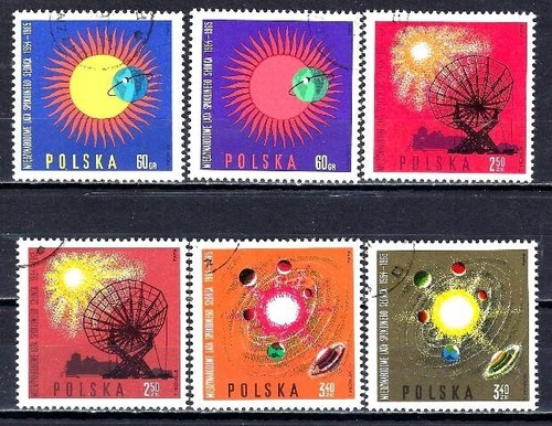 Cosmos spazio polonia 1965 - polonia,