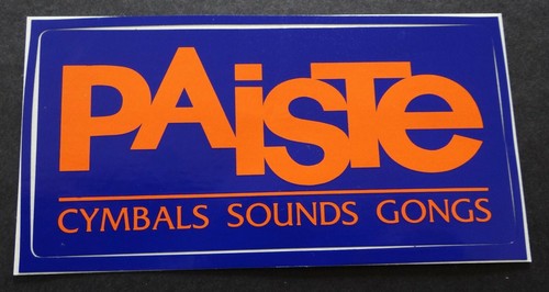 Adesivo pubblicitario paiste - pubblicitario,