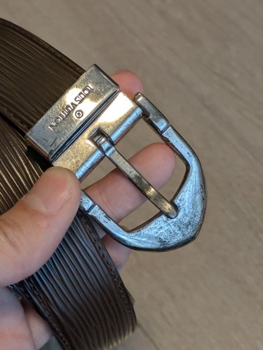 Cintura pelle epi usata - in,