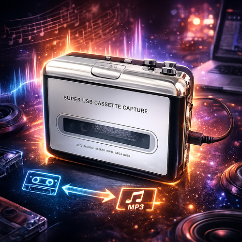 Cassette player tape - ⭐,