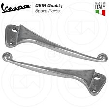 COPPIA LEVE FRENO E FRIZIONE CROMATE TIPO ORIGINALI PIAGGIO VESPA RALLY 180/200
