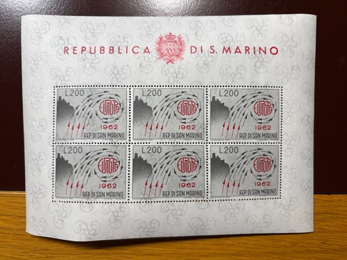San marino 1962 foglietto - san,