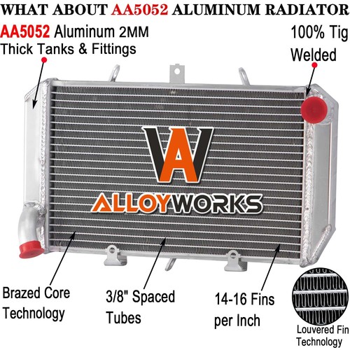 Aluminum radiator for 2010 - aluminum,