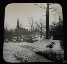 Glass Magic lantern slide A