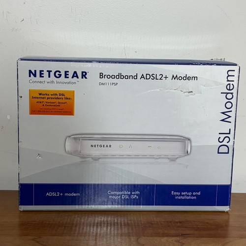 Netgear dm111psp modem - netgear, adsl2+