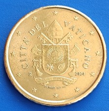🇻🇦 VATICANO 🇻🇦 COIN EUROCENT 50 CENTESIMI 2024 PAPA FRANCESCO BERGOGLIO 