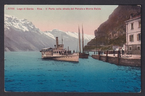 Cartolina epoca riva del - cartolina,