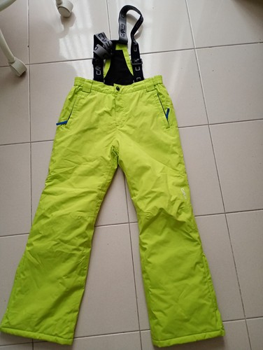 Salopette sci verde fluo - salopette,
