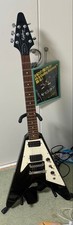 Epiphone Flying V Black 2003 pickup emg